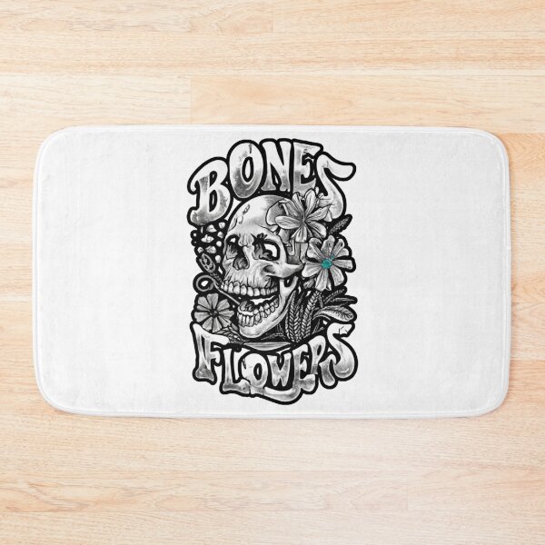 Item preview, Bones And Flowers designed and sold by ColorFlick.