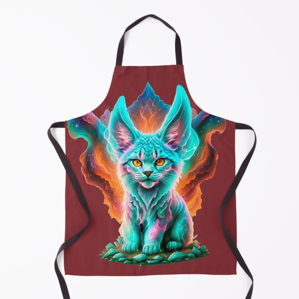 Item preview, Large eared fantasy kitten digital design designed and sold by LorrieBee.