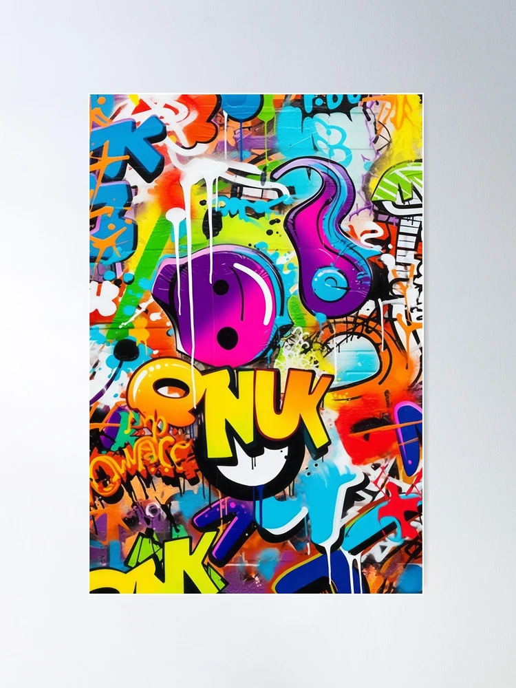 PUTS 原画 シルクスクリーン アート グラフィティ graffiti ポップ Freedom of Colors: Pop Graffiti on the Streets