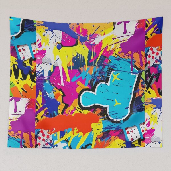 Item preview, Freedom of Colors: Pop Graffiti on the Streets designed and sold by Piotrek0001.