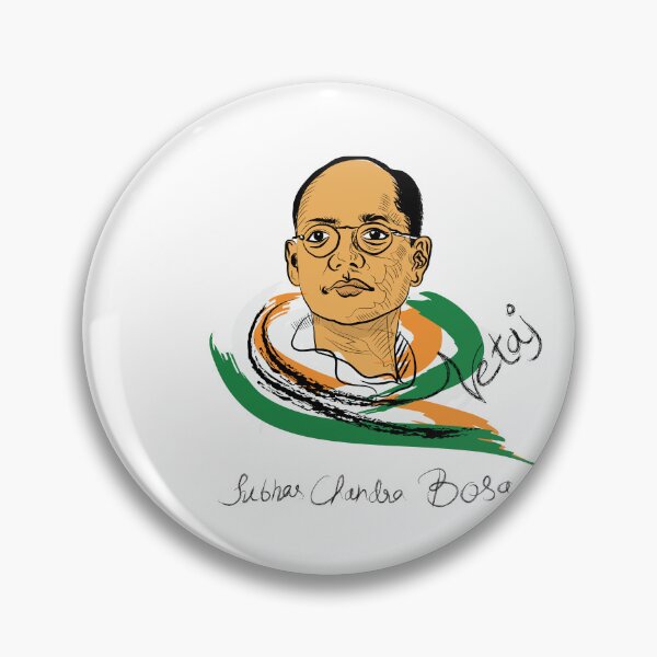 Item preview, Subhas Chandra Bose portrait by Kartick Dutta  designed and sold by KARTICK DUTTA.