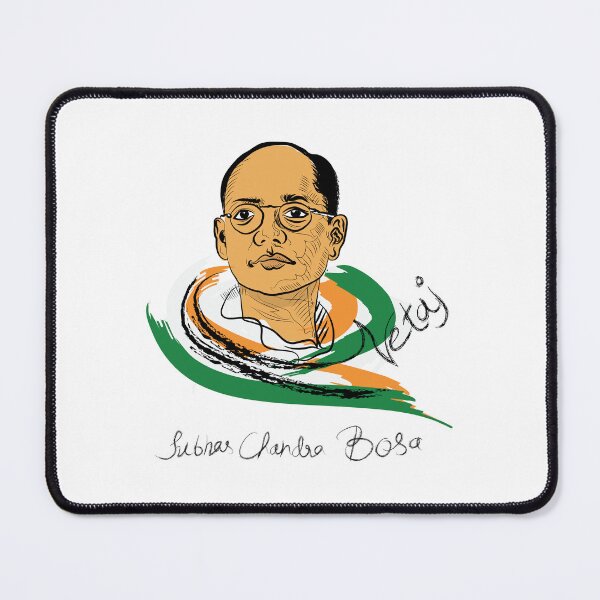 Item preview, Subhas Chandra Bose portrait by Kartick Dutta  designed and sold by KARTICK DUTTA.