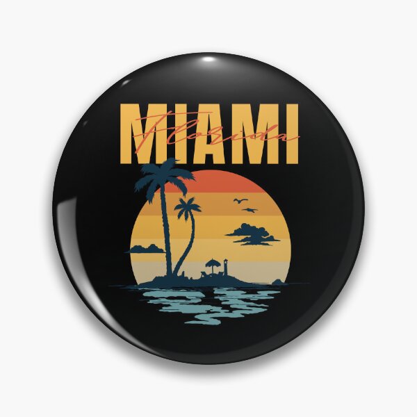 Item preview, Classic Vintage Sunset City of Miami Florida designed and sold by knapst.