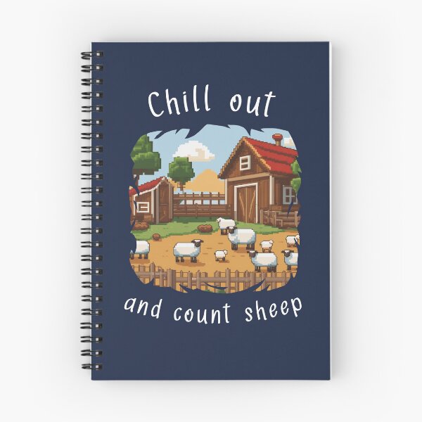 Item preview, Chill Out And Count Sheep designed and sold by NaNaSpaceStore.