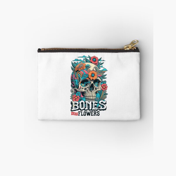 Item preview, Bones And Flowers designed and sold by ColorFlick.