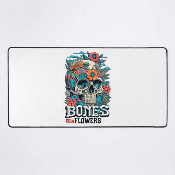 Item preview, Bones And Flowers designed and sold by ColorFlick.
