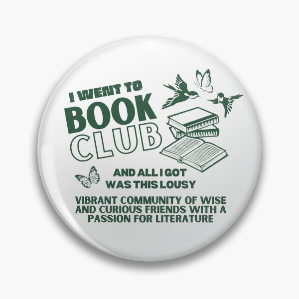 Item preview,  I Went to Book Club Green designed and sold by joelleodo.
