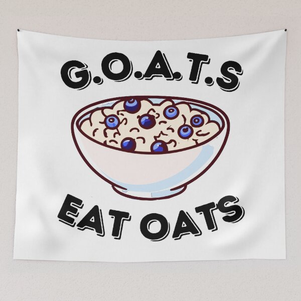 Item preview, GOATS eat oats fan of oats club light design designed and sold by Leivenaar.