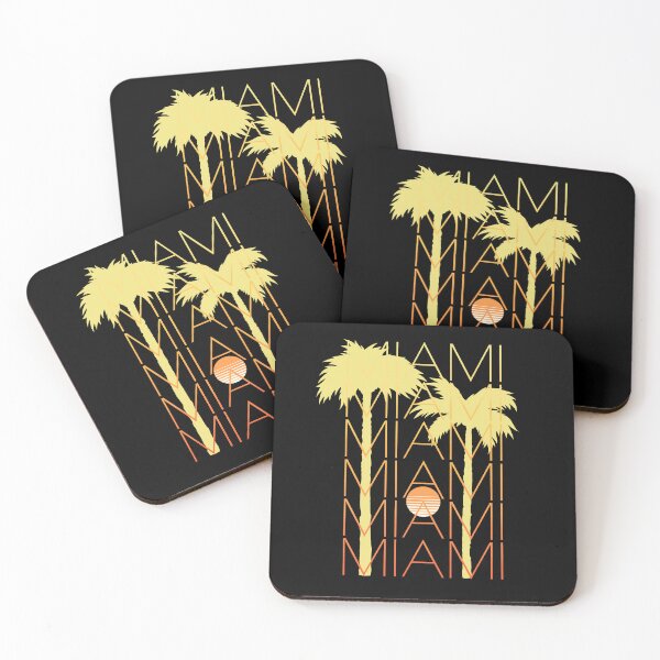 Item preview, Classic Retro City of Miami Florida designed and sold by knapst.