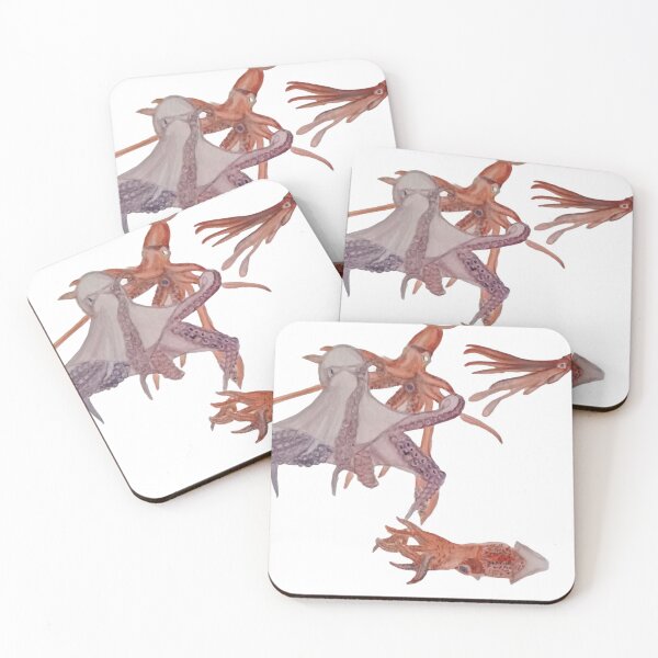 Item preview, the octopus against the squid designed and sold by TresMonet.