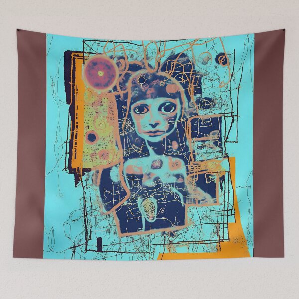 Item preview, Messy Teen Heartache Artwork  designed and sold by FarOutOriginals.