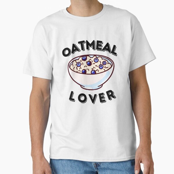 Item preview, oatmeal lover fanclub oats birthday gift design designed and sold by Leivenaar.