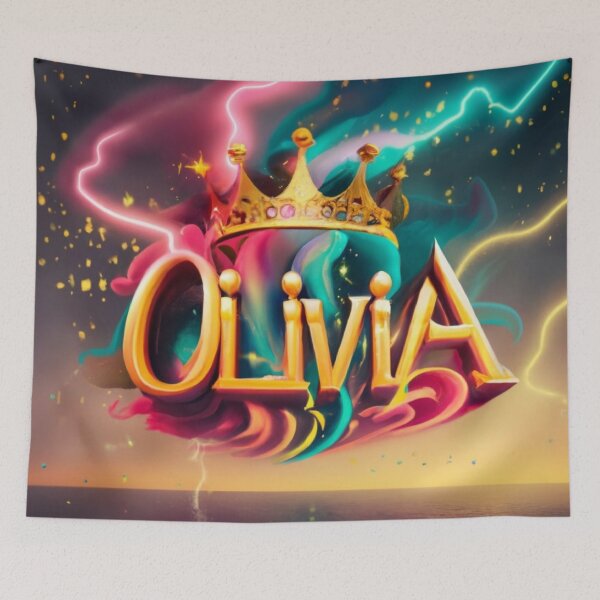 Item preview, Olivia, personalized, clothing and items designed and sold by JGuerraGT.