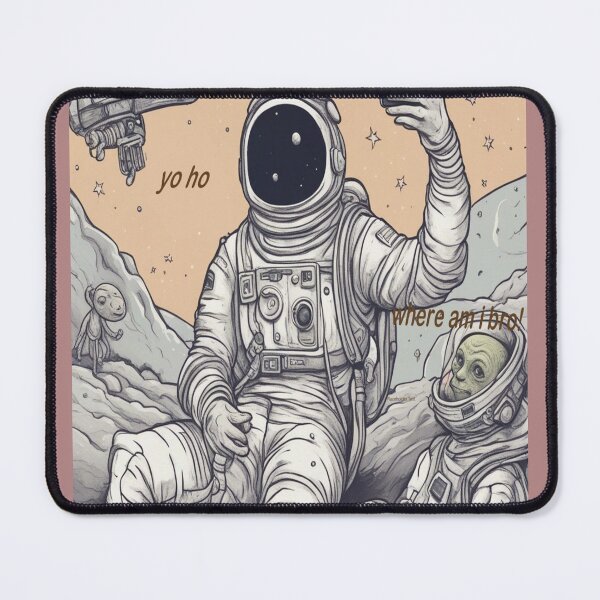 Item preview, astronaut taking selfie designed and sold by blastercreation.