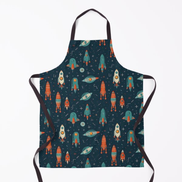 Item preview, Rockets and satellites seamless pattern designed and sold by MiraCleAI.
