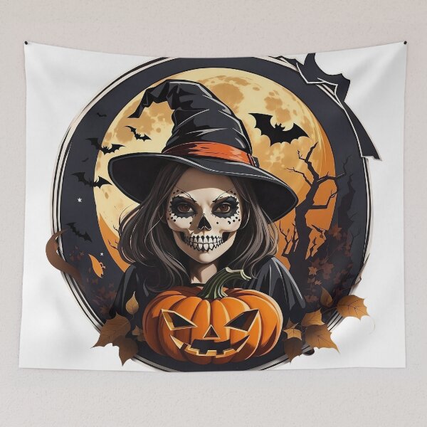 Item preview, Witch with pumpkin designed and sold by Laufer15.
