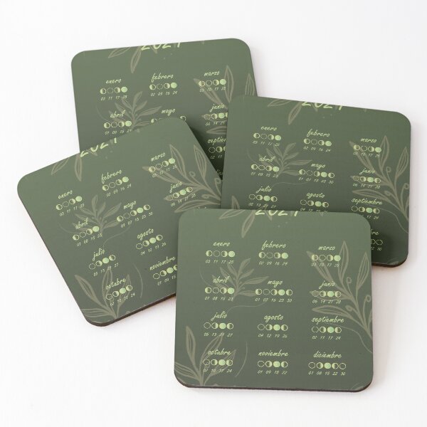 Item preview, LUNAR CALENDAR 2024 VEGETATION PLANTS WITH MOON PHASES designed and sold by NKalopsia.