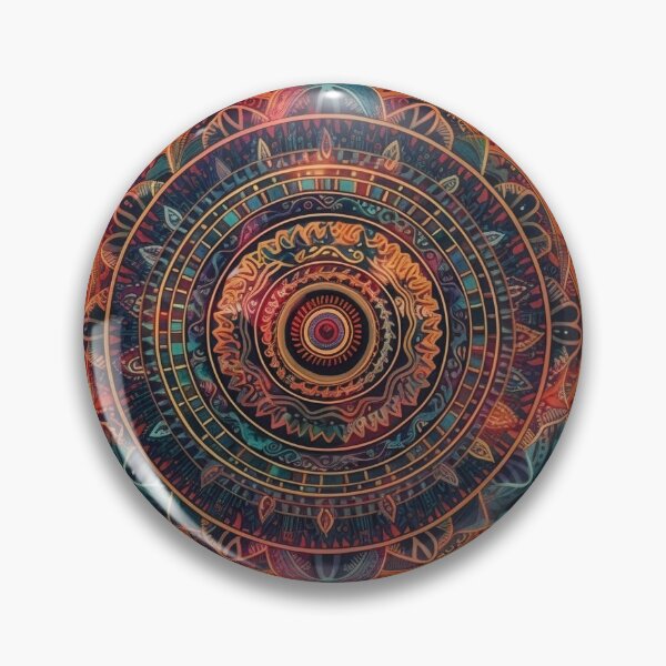 Item preview, Trippy mandala tapestry designed and sold by MiraCleAI.