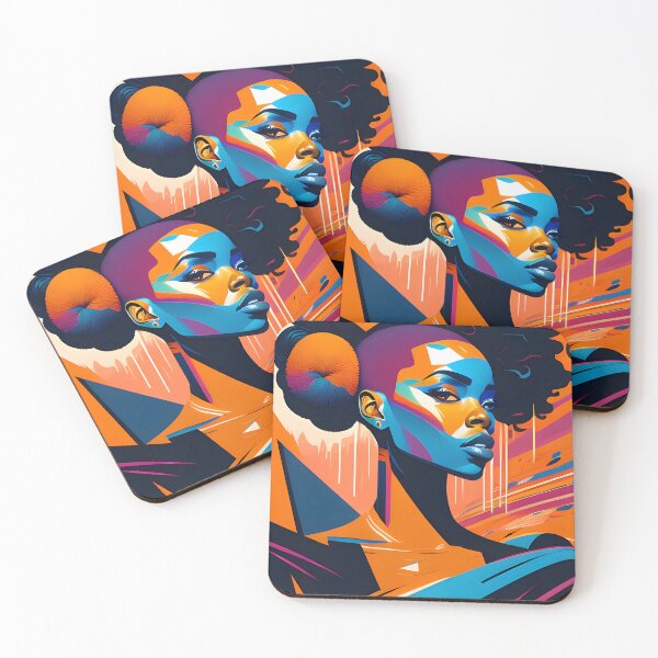 Item preview, A Splash of Black Beauty Artwork designed and sold by AiPixals.