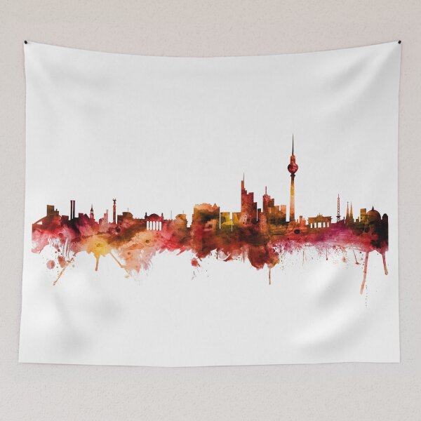 Item preview, Berlin Germany Skyline designed and sold by ArtPrints.