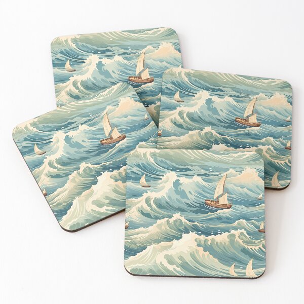 Item preview, sea minimal seamless designed and sold by Ttthunder123.