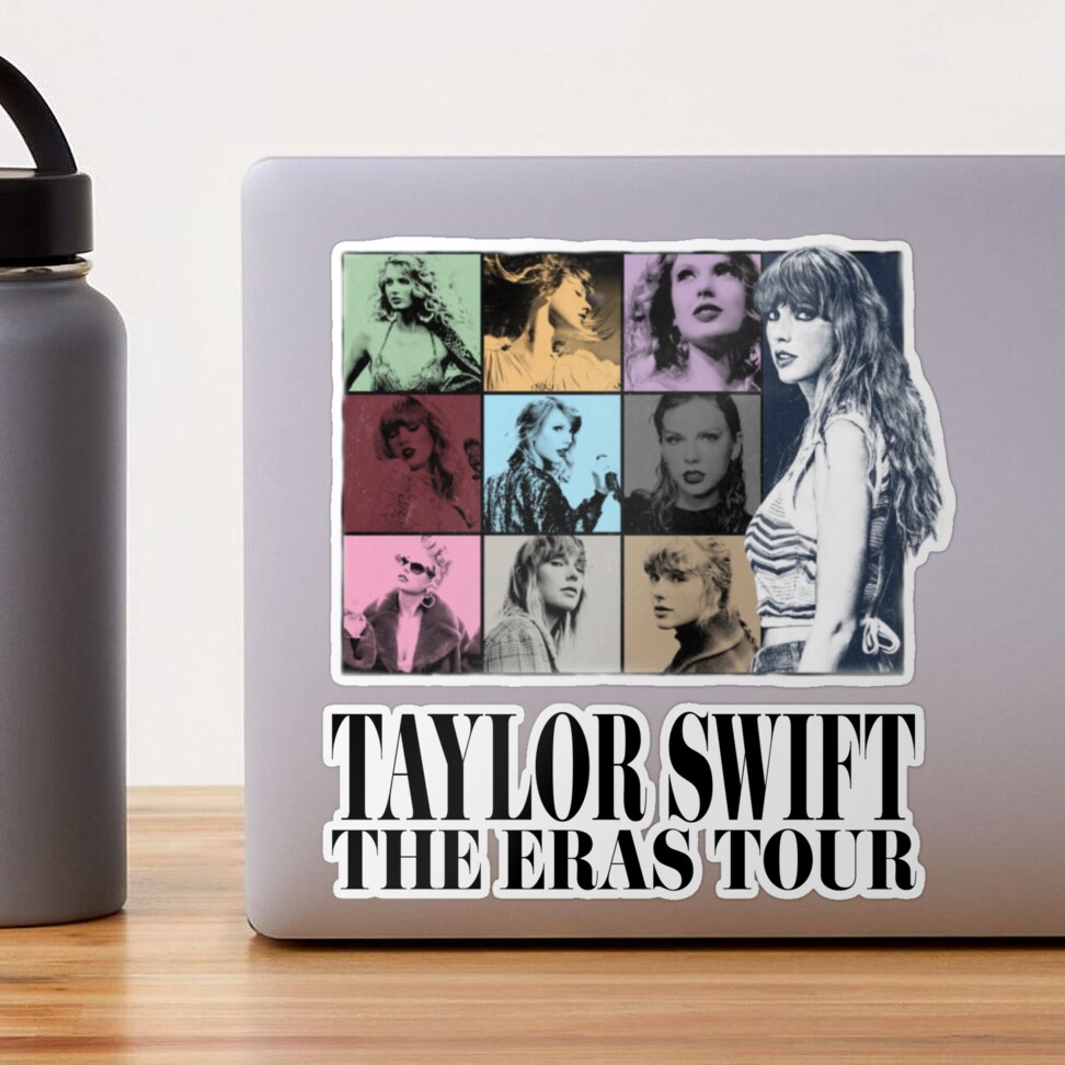 Set of 4 Taylor Swift  The Eras Tour Photo Stickers – Taylor Swift  Official Store