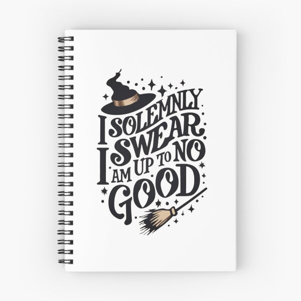 Item preview, I Solemnly Swear That I Am Up to No Good - Wizard designed and sold by Fenay Designs.