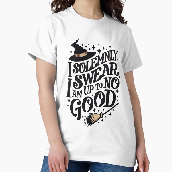 Item preview, I Solemnly Swear That I Am Up to No Good - Wizard designed and sold by Fenay Designs.