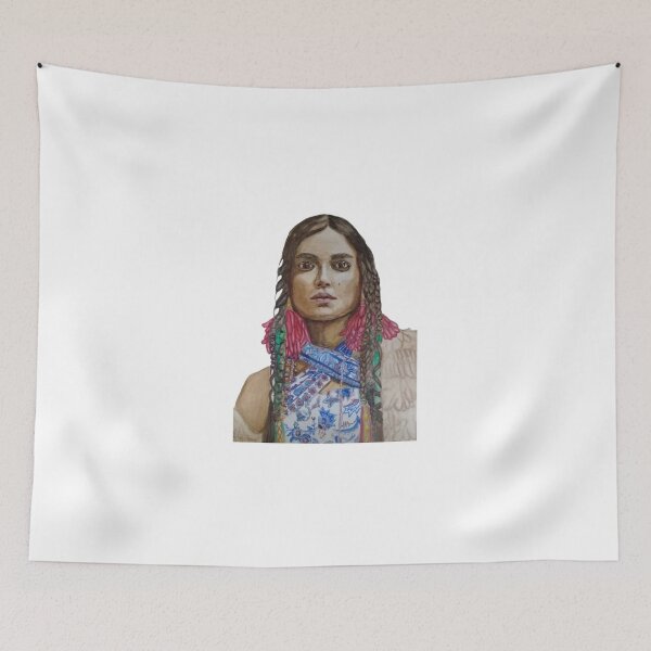 Item preview, mujer nativa indigena designed and sold by TresMonet.
