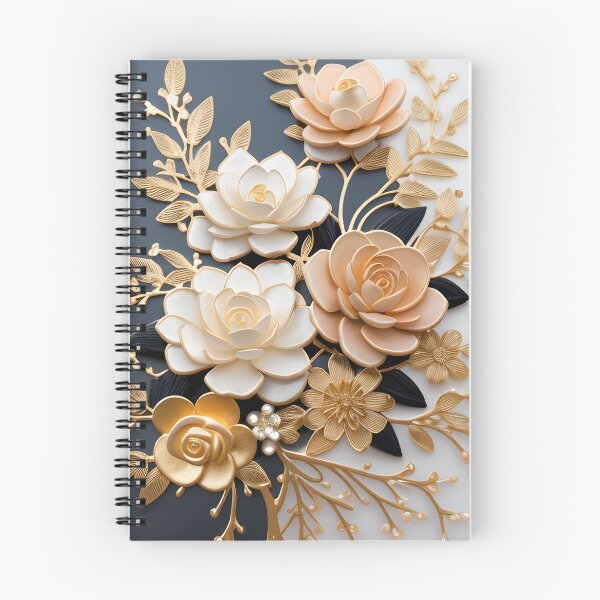 Item preview, Golden Blooms: Eternal Elegance designed and sold by ShadowSakura.