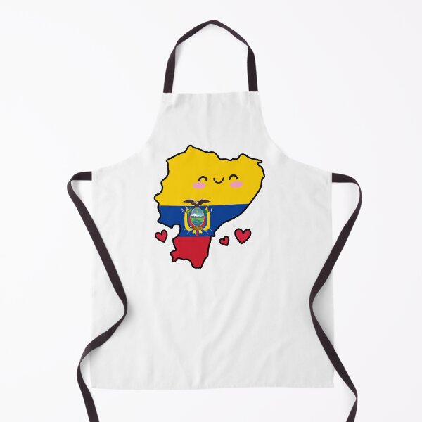 Item preview, Ecuador Flag Map Smile with Love designed and sold by pixelsparkzone.