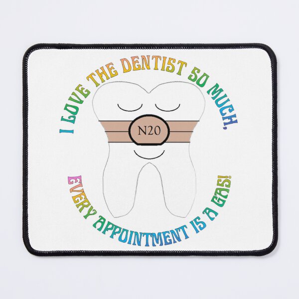 Item preview, I love the dentist so much, every appointment is a gas! Kawaii tooth designed and sold by CarBoy24.