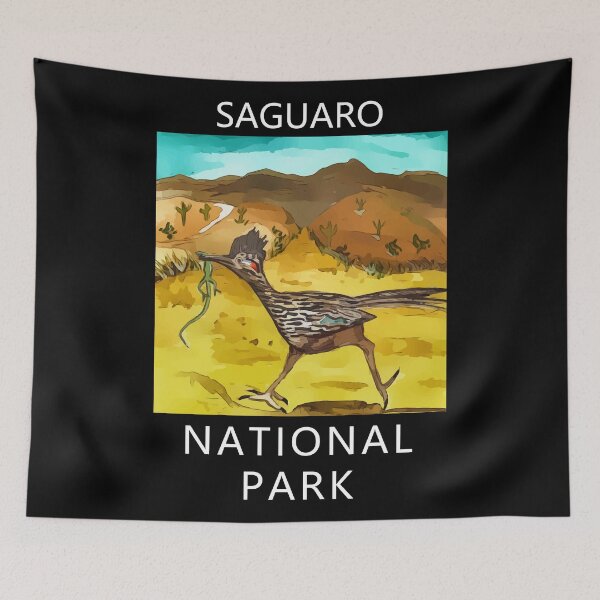 Item preview, Saguaro National Park Road Runner designed and sold by welshdesigns.