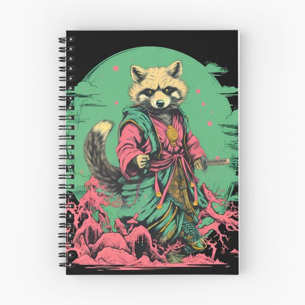 Item preview, Raccoon Dog Tanuki Samurai designed and sold by laika-et-al.