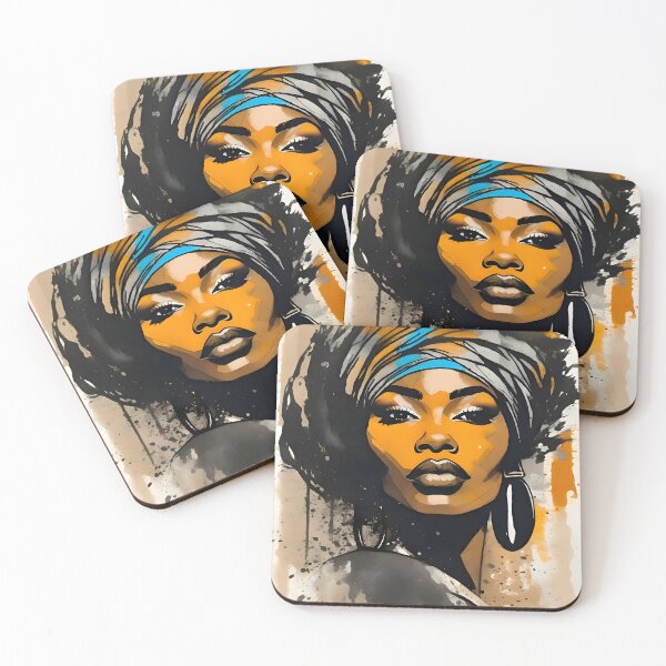 Item preview, Fierce and Fabulous: Melanin Poppin' Glamour designed and sold by AiPixals.