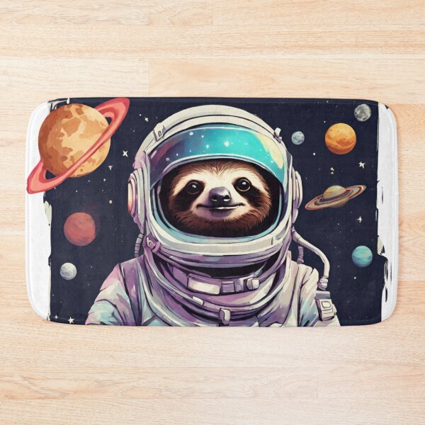 Item preview, Sloth Astronaut/A Cosmic Adventure designed and sold by Hubert  GrafikaExpressArtistry.