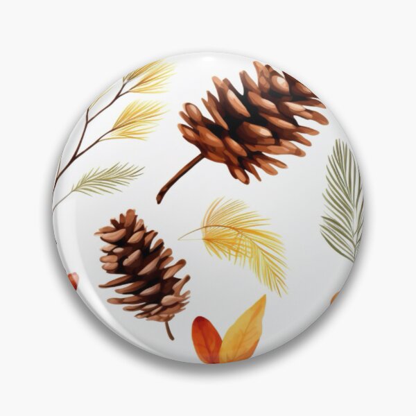 Item preview, Pine cones and leaves designed and sold by RenderlyYours.