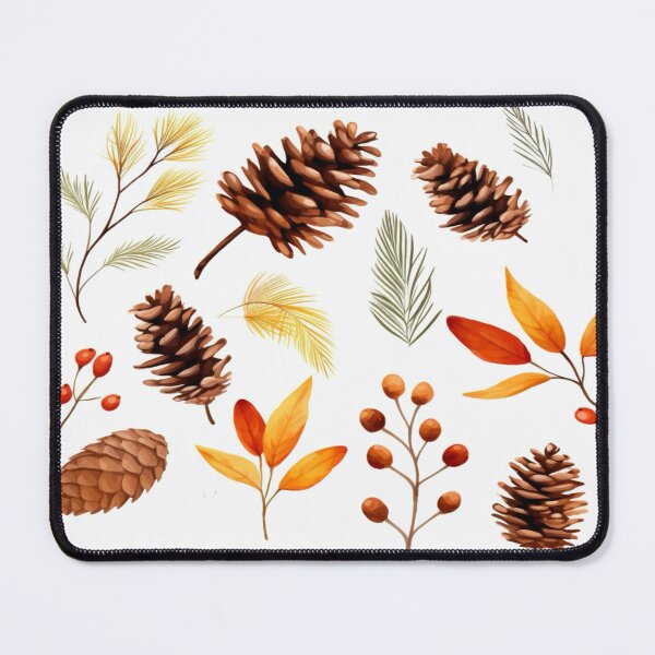 Item preview, Pine cones and leaves designed and sold by RenderlyYours.