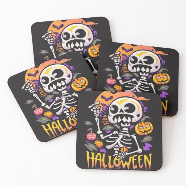 Aperçu de l'œuvre Baseball Skeleton Pumpkin Halloween Gift créée et vendue par New Art.