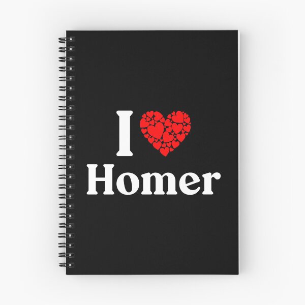 Item preview, Homer Heart - I Love Homer designed and sold by MiraclePitts.