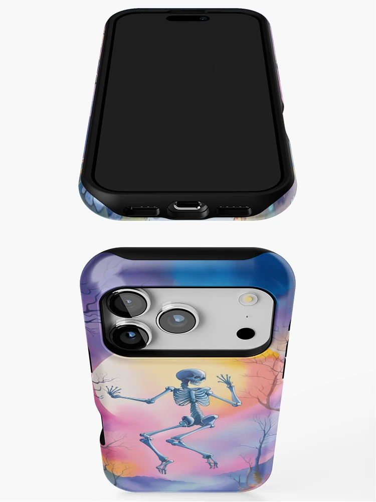 Thumbnail 3 of 4, iPhone Case, Jumping Into Fall designed and sold by TiltedCode.