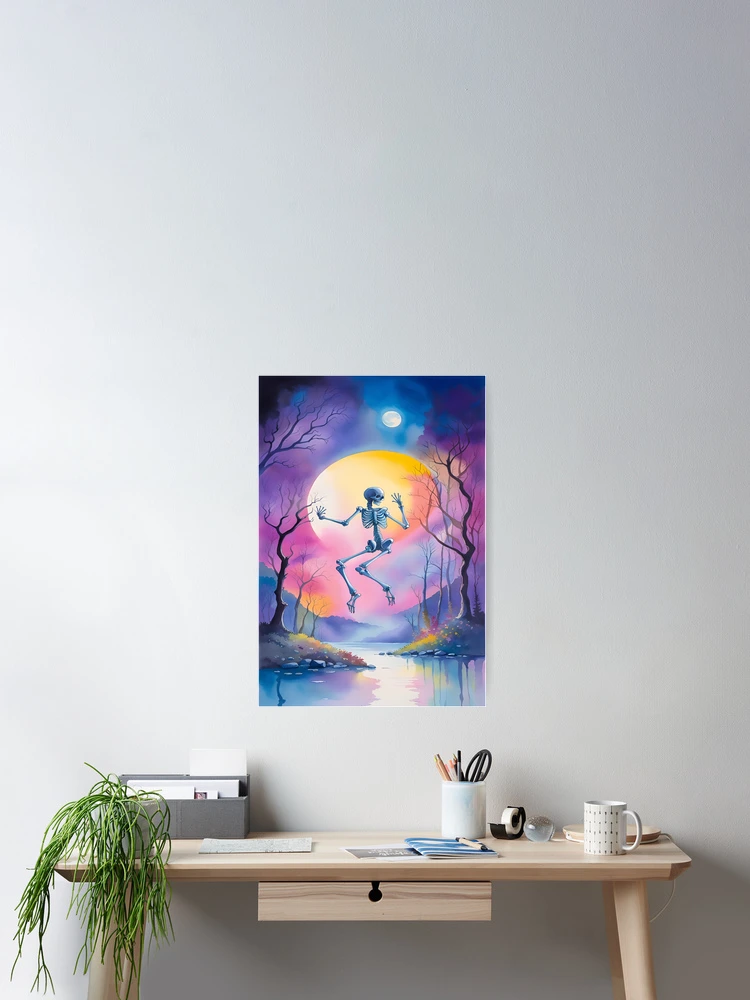 Thumbnail 2 of 3, Poster, Jumping Into Fall designed and sold by TiltedCode.