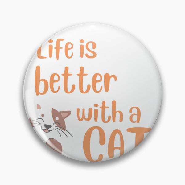 Item preview, life is better with a cat designed and sold by nivadaofficiel2.