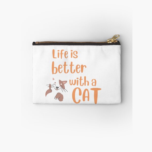 Item preview, life is better with a cat designed and sold by nivadaofficiel2.