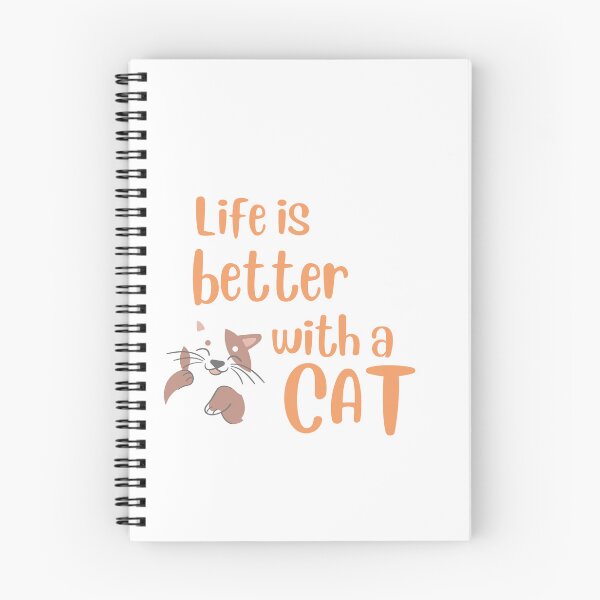 Item preview, life is better with a cat designed and sold by nivadaofficiel2.