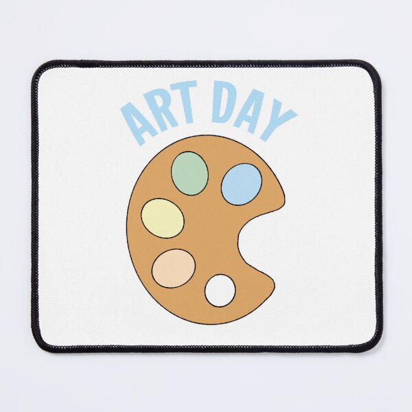 Item preview, Aesthetic artsy pastel color palette Art Day designed and sold by xiape.