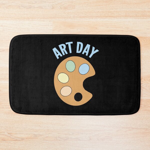 Item preview, Aesthetic artsy pastel color palette Art Day designed and sold by xiape.