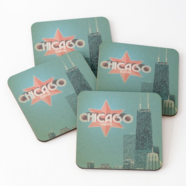 Item preview, Chicago's Lakefront - Small Star designed and sold by WiseLikeStudios.