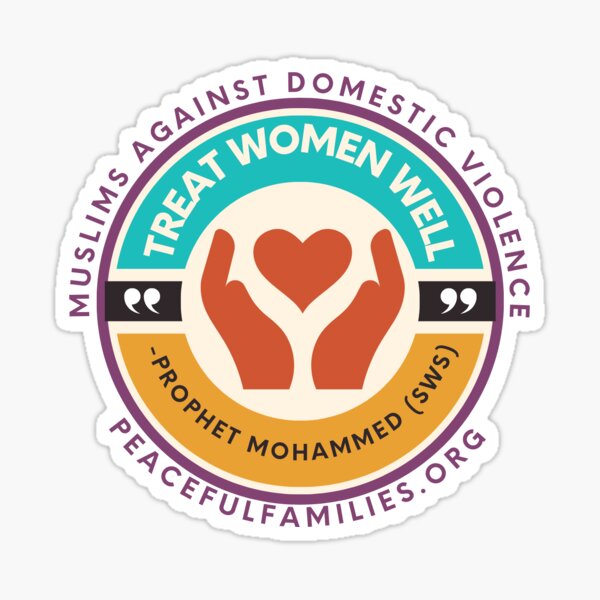 Treat Women Well Circular Sticker