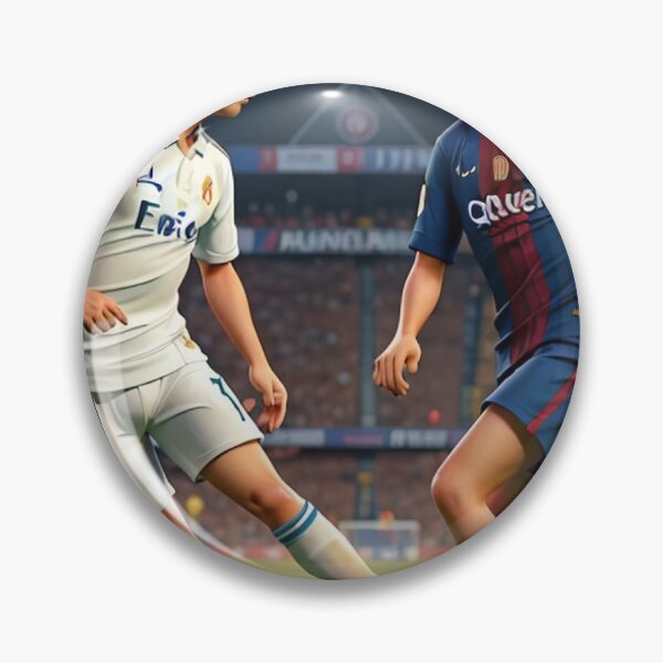 Item preview, Clash of Titans: Ronaldo vs. Messi on the Football Pitch designed and sold by Chukszy1.